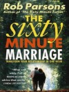 Book cover: The Sixty Minute Marriage