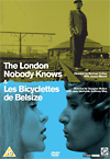 DVD cover: London Nobody Knows / Les Bicyclettes De Belsize