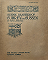 Book cover: Scenic Beauties in Surrey and Sussex